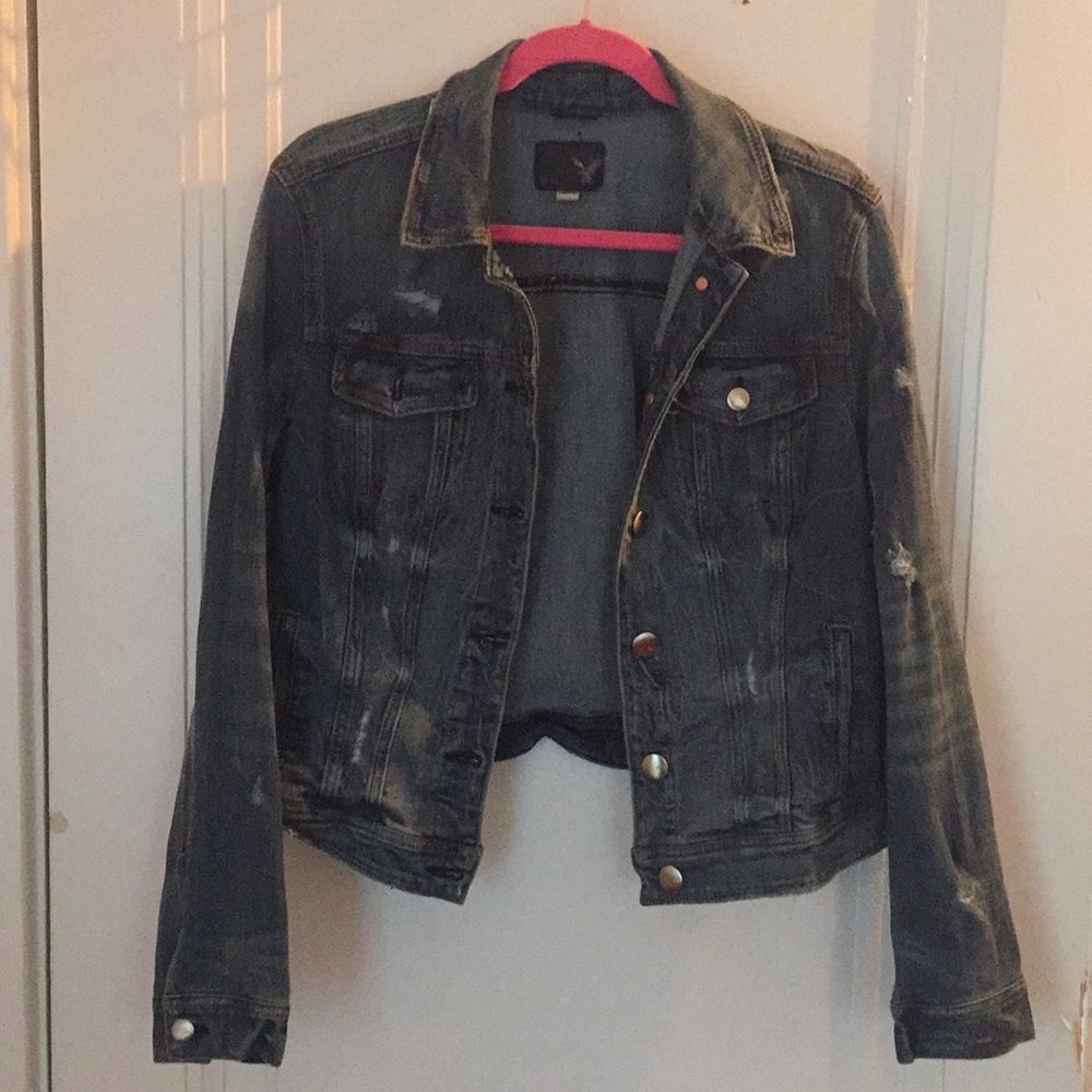 Vintage American Eagle jean jacket size XL